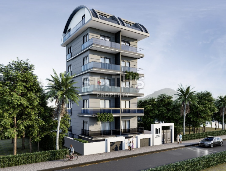 Новый проект в центре Аланьи, пляж Клеопатра. 48м2 -52м2 фото 1