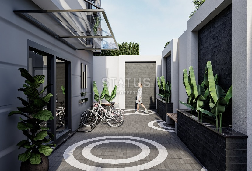 Новый проект в центре Аланьи, пляж Клеопатра. 48м2 -52м2 фото 4