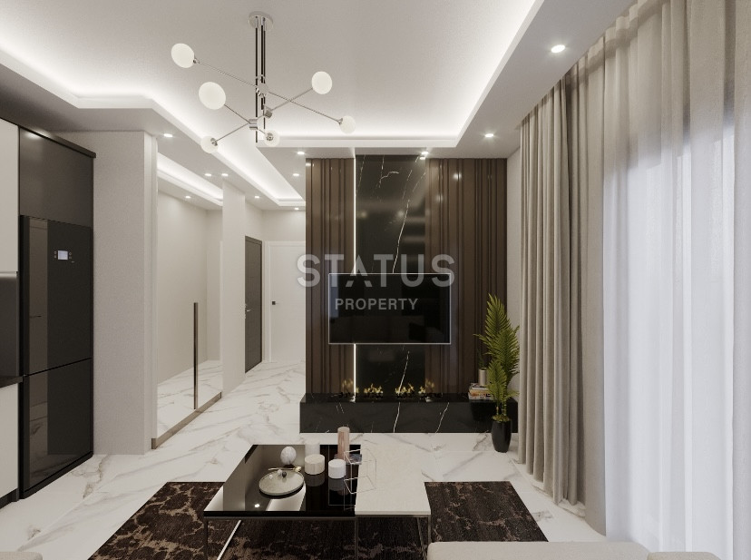 Новый проект в центре Аланьи, пляж Клеопатра. 48м2 -52м2 фото 11