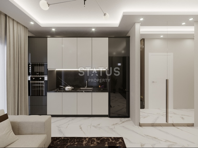 Новый проект в центре Аланьи, пляж Клеопатра. 48м2 -52м2 фото 12