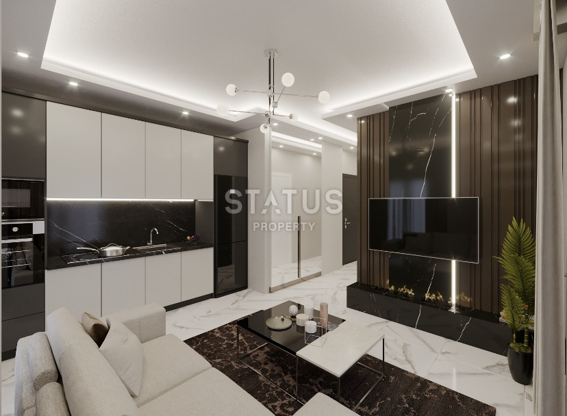 Новый проект в центре Аланьи, пляж Клеопатра. 48м2 -52м2 фото 13