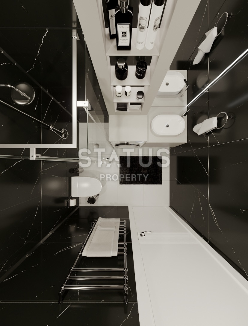 Новый проект в центре Аланьи, пляж Клеопатра. 48м2 -52м2 фото 19