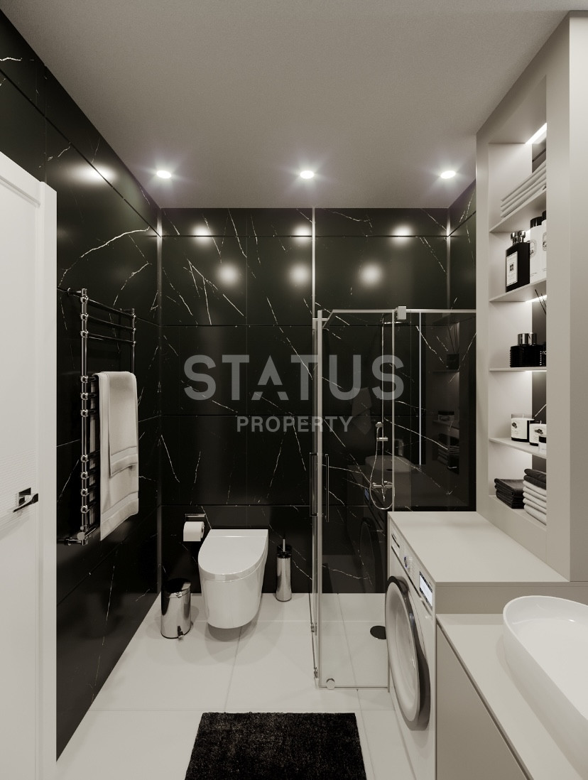 Новый проект в центре Аланьи, пляж Клеопатра. 48м2 -52м2 фото 20