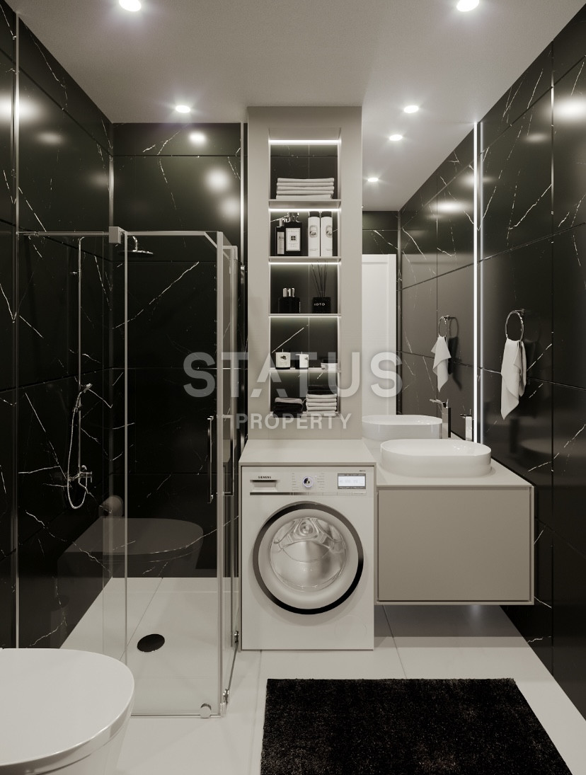 Новый проект в центре Аланьи, пляж Клеопатра. 48м2 -52м2 фото 21