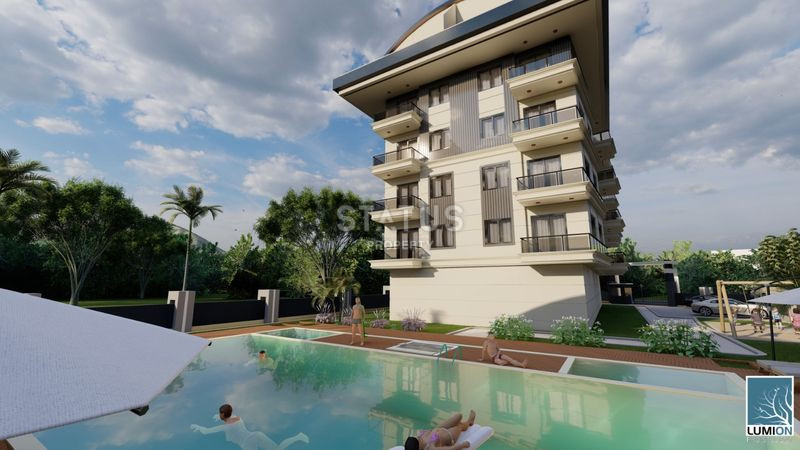 Два Дуплекса 2+1 с видом на море и Кале в верхней ОБЕ в новом готовом ЖК. 120м2 фото 12