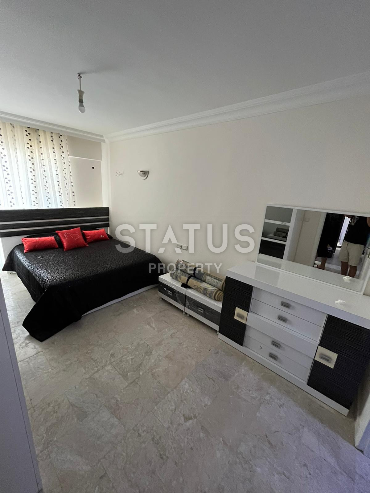 Three-room furnished apartment in Demirtas, 100 meters from the sea. 110m2 фото 9