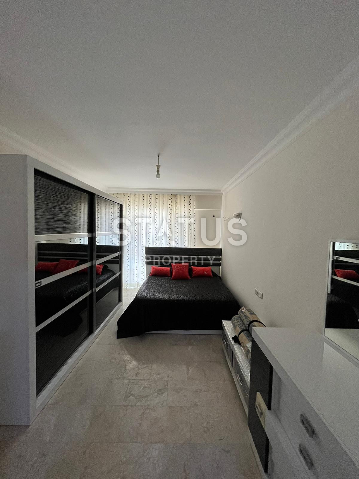 Three-room furnished apartment in Demirtas, 100 meters from the sea. 110m2 фото 11