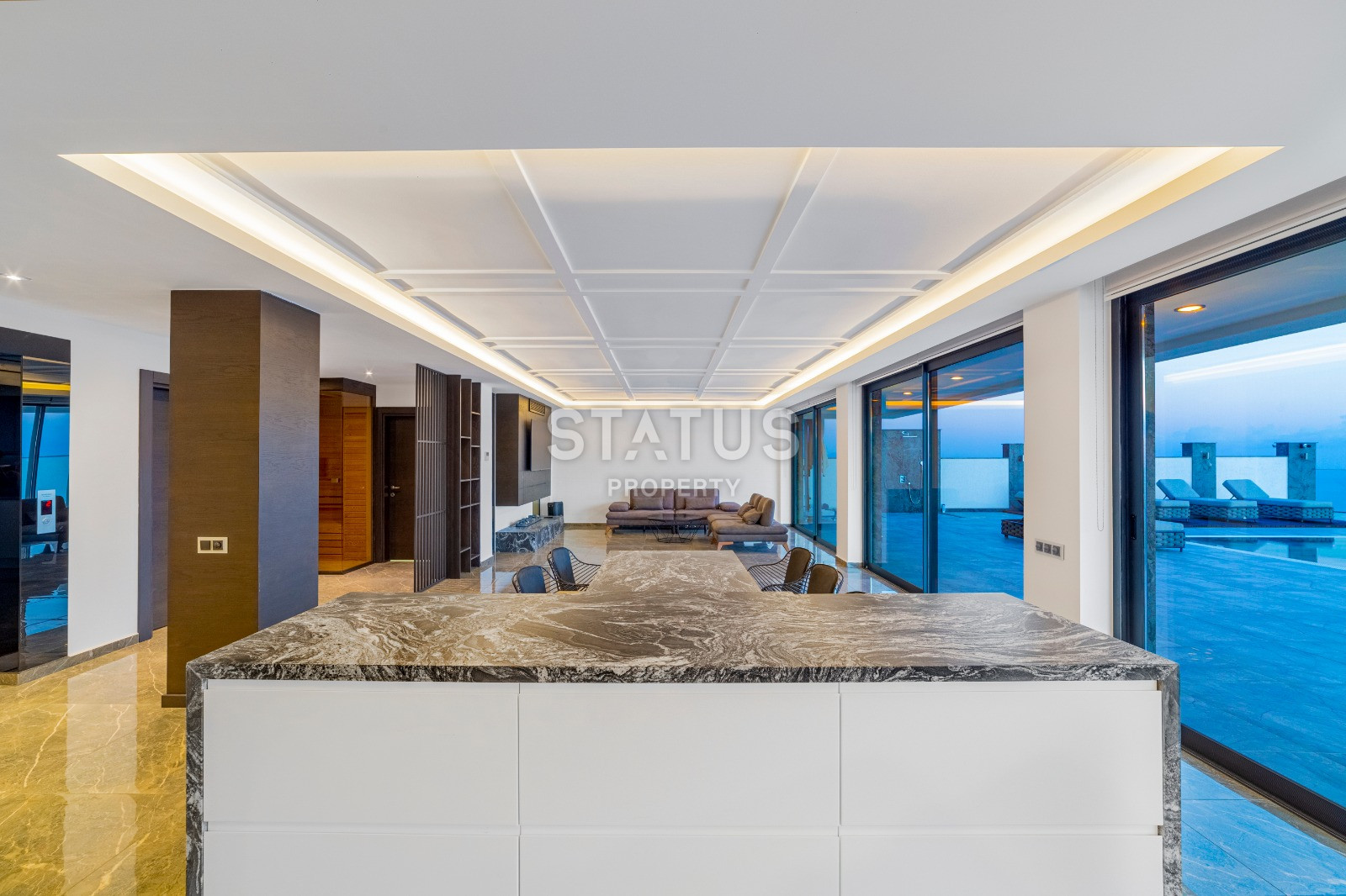 Luxurious 3-storey villa with views of Calais and the sea. 516m2-1650m2 фото 9