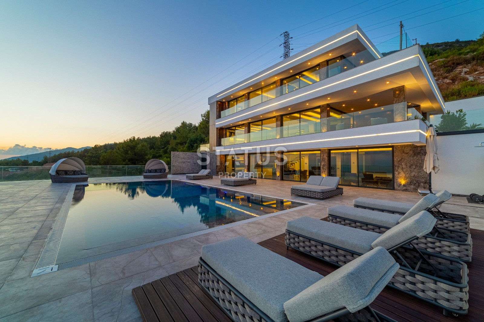 Luxurious 3-storey villa with views of Calais and the sea. 516m2-1650m2 фото 39