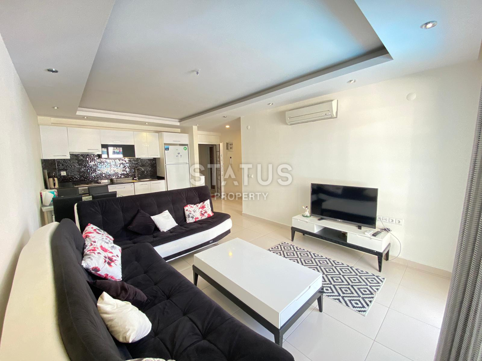 Просторная квартира 1+1 в комплексе гостиничного типа в Джикджилли. 65м2 фото 3