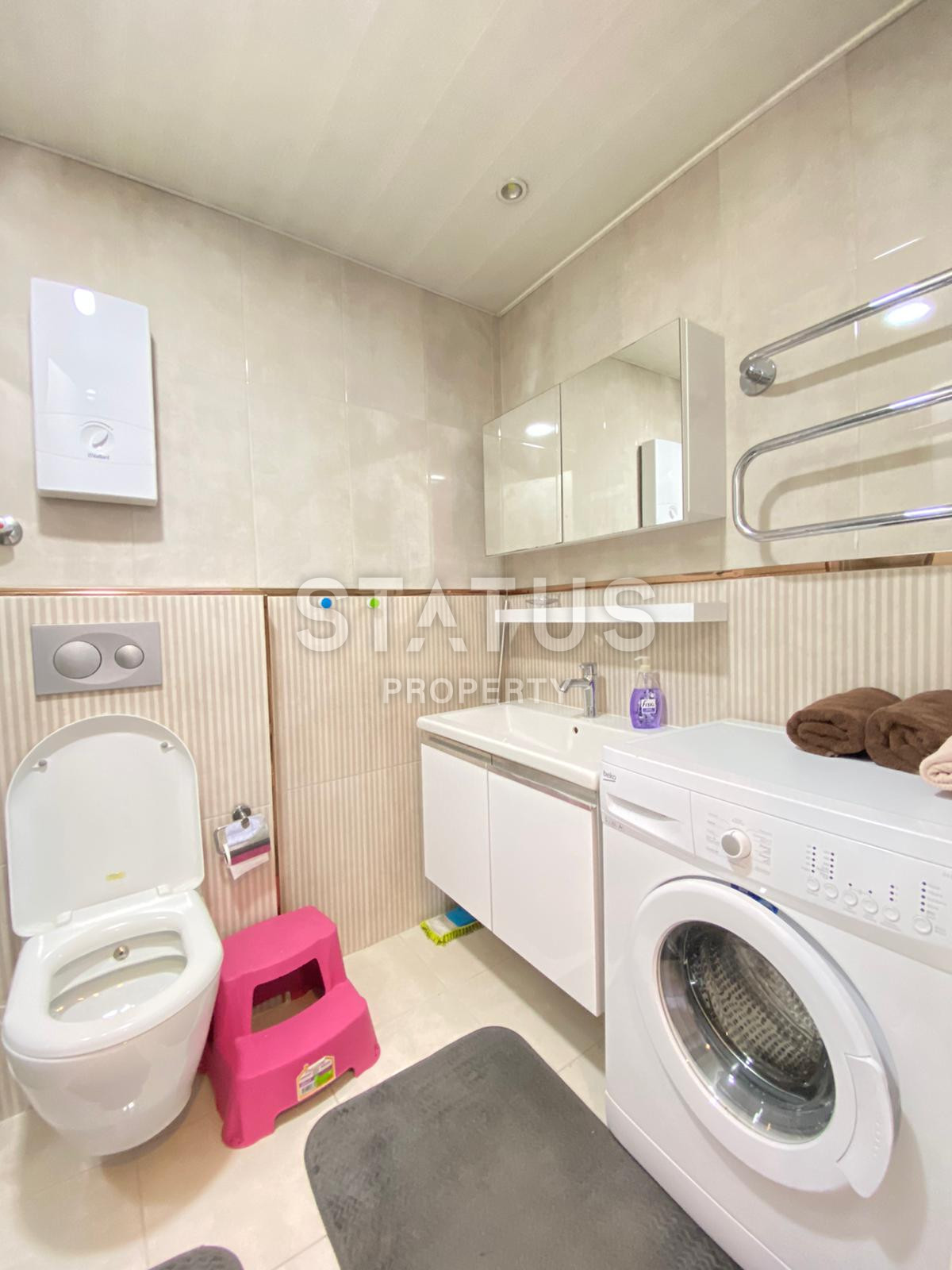 Просторная квартира 1+1 в комплексе гостиничного типа в Джикджилли. 65м2 фото 6