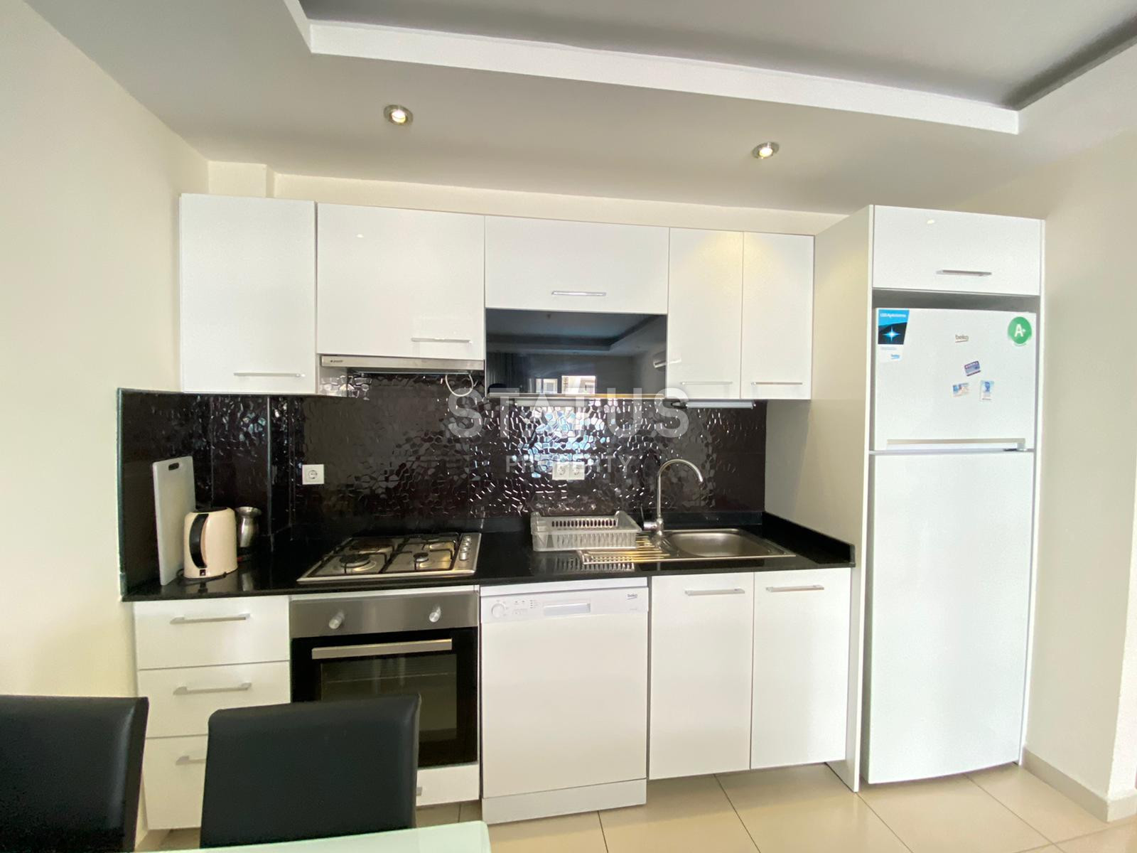 Просторная квартира 1+1 в комплексе гостиничного типа в Джикджилли. 65м2 фото 11