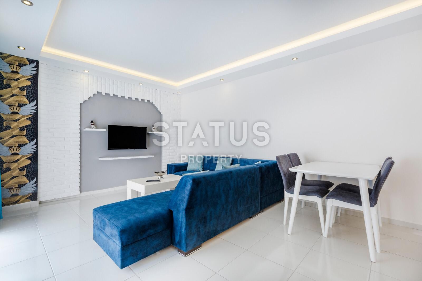 Меблированная квартира 1+1 с двумя балконами в Махмутларе, 75 м2 фото 5