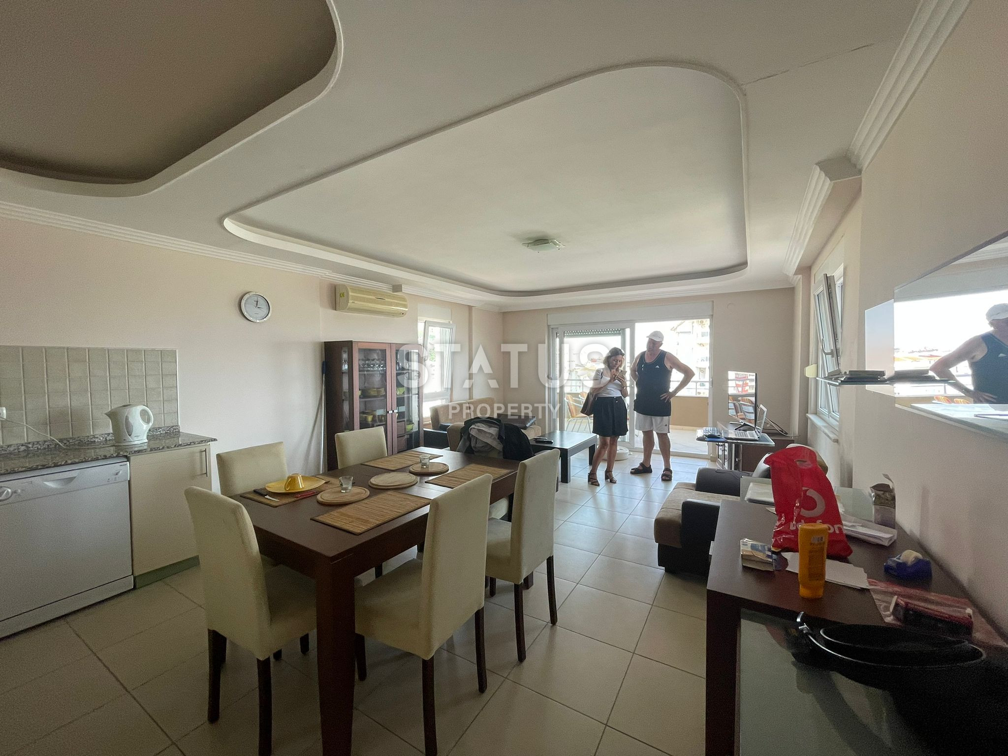 Трёхкомнатная квартира с ванной и джакузи в Джикджилли. 130м2 фото 14