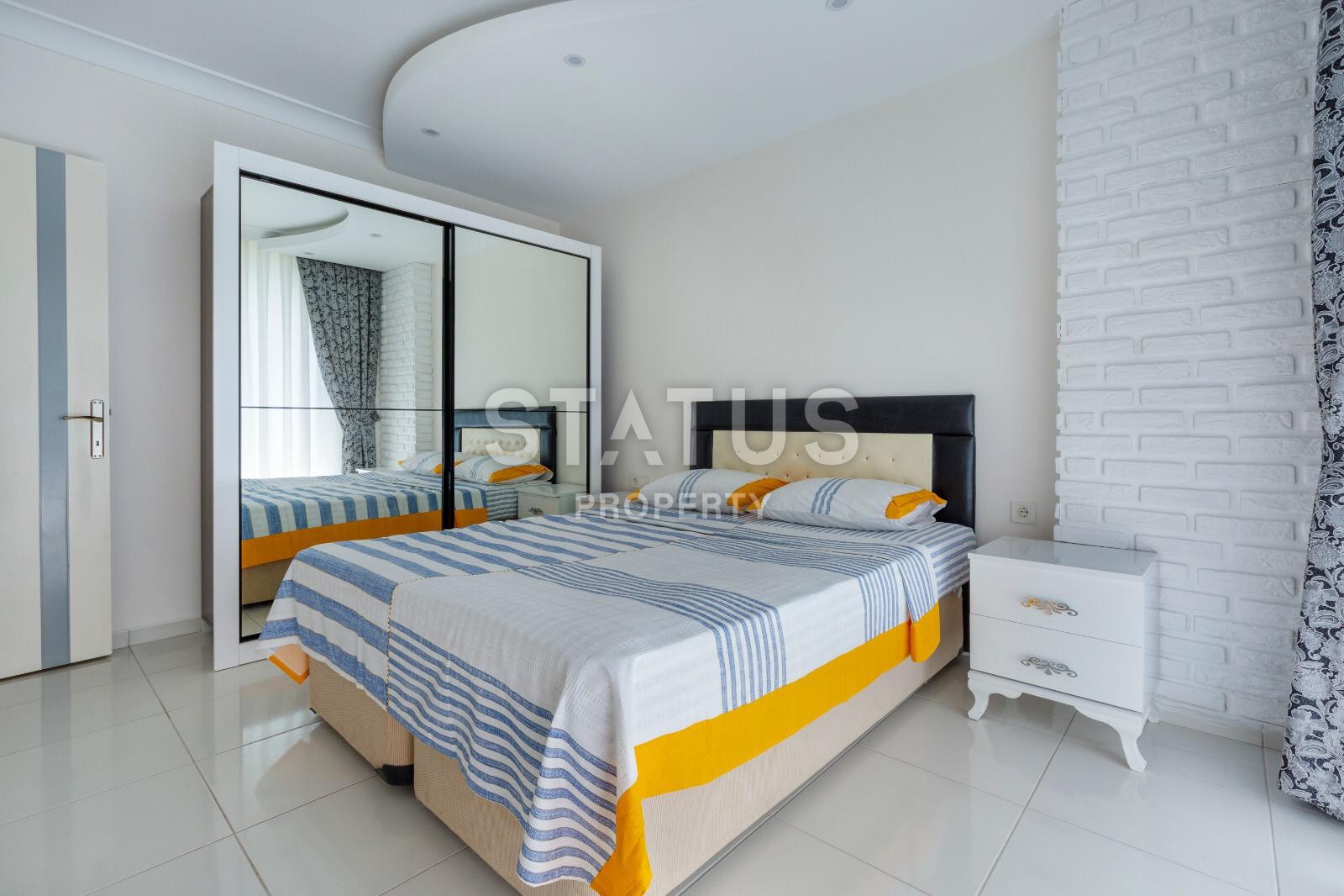 Меблированная квартира 1+1 с двумя балконами в Махмутларе, 75 м2 фото 7