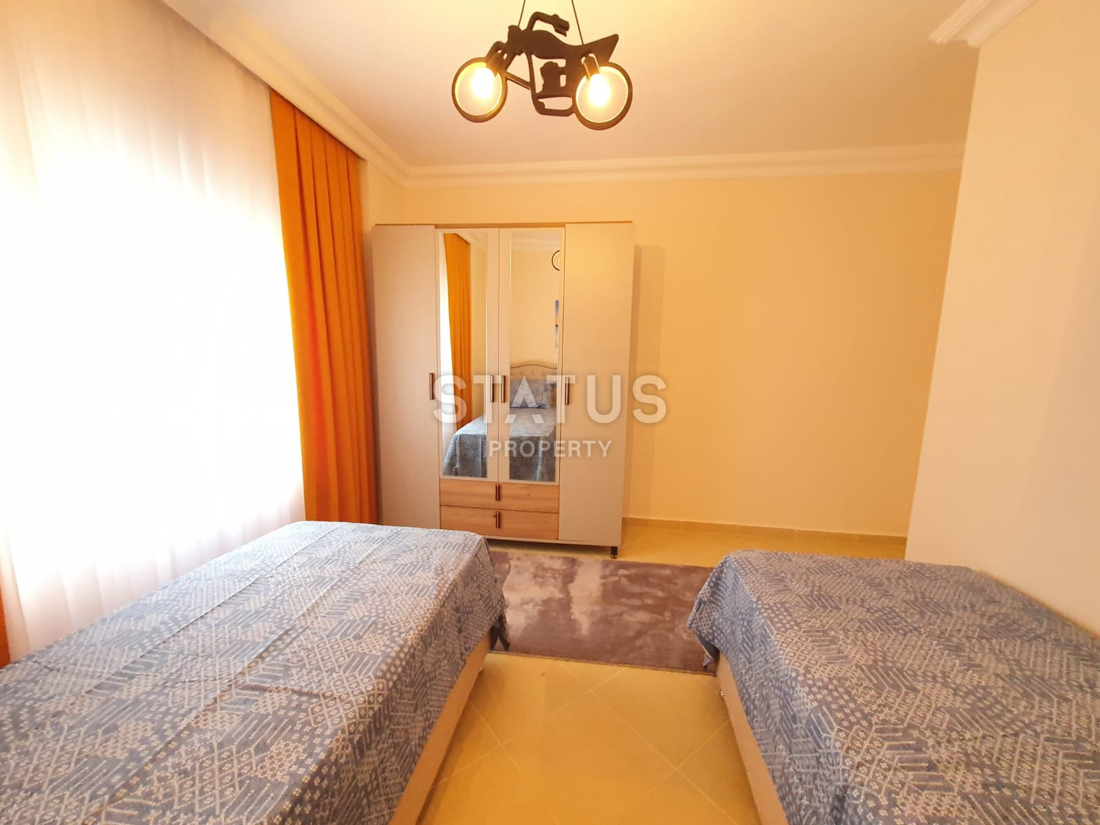 Трёхкомнатная квартира с садом в Махмутларе.130м2 фото 4