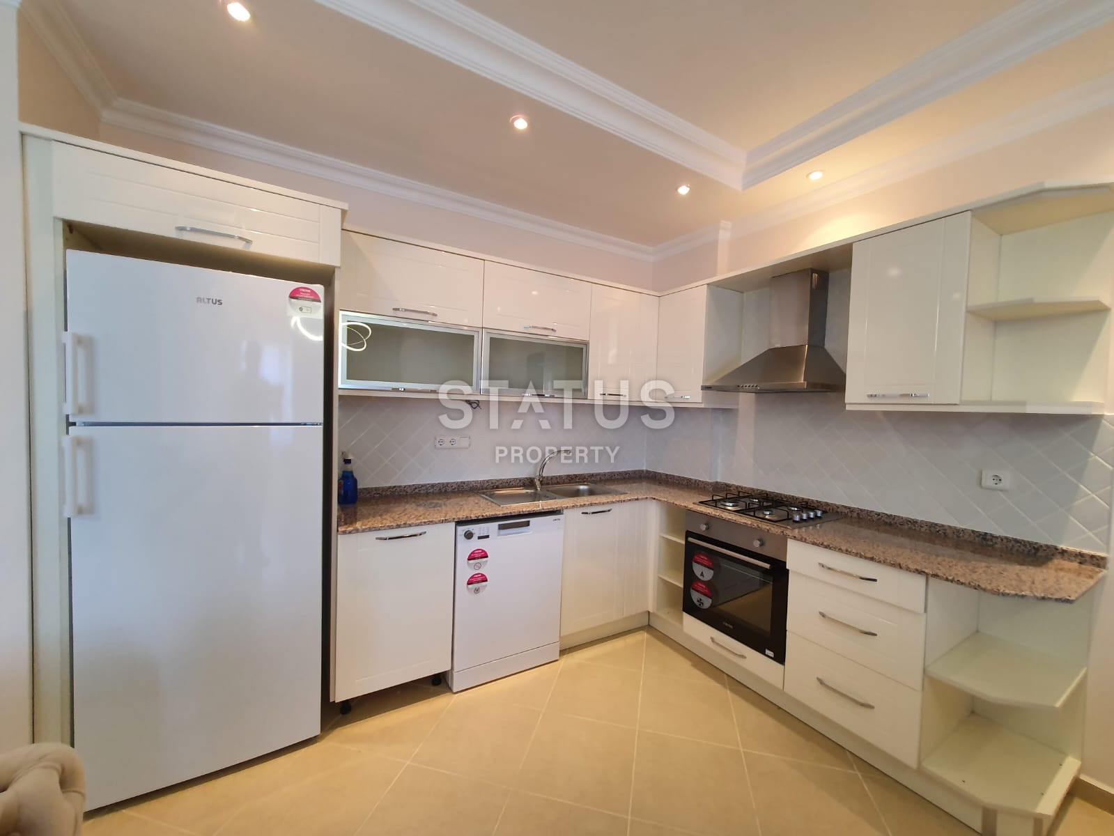 Трёхкомнатная квартира с садом в Махмутларе.130м2 фото 6