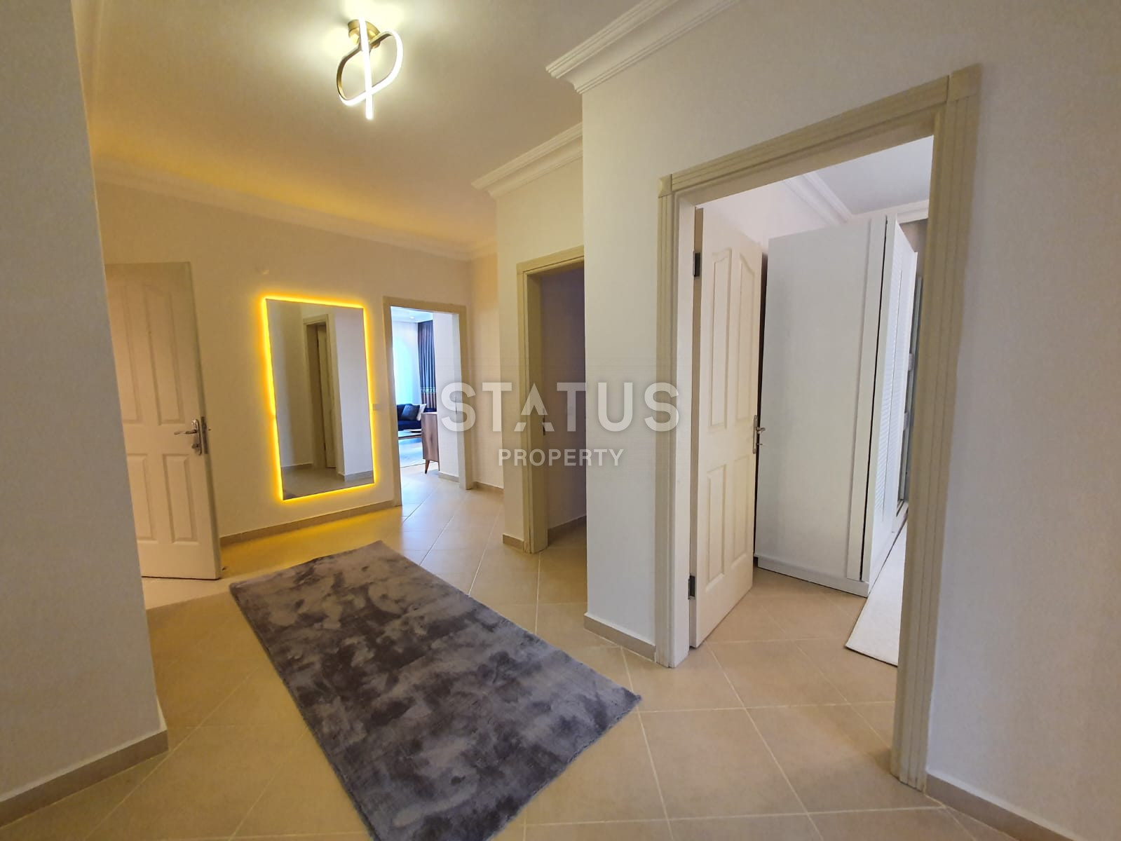 Трёхкомнатная квартира с садом в Махмутларе.130м2 фото 7