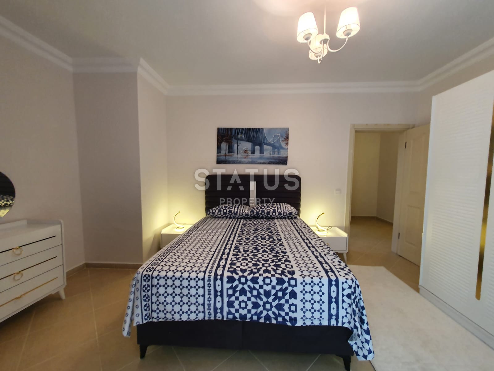 Трёхкомнатная квартира с садом в Махмутларе.130м2 фото 13