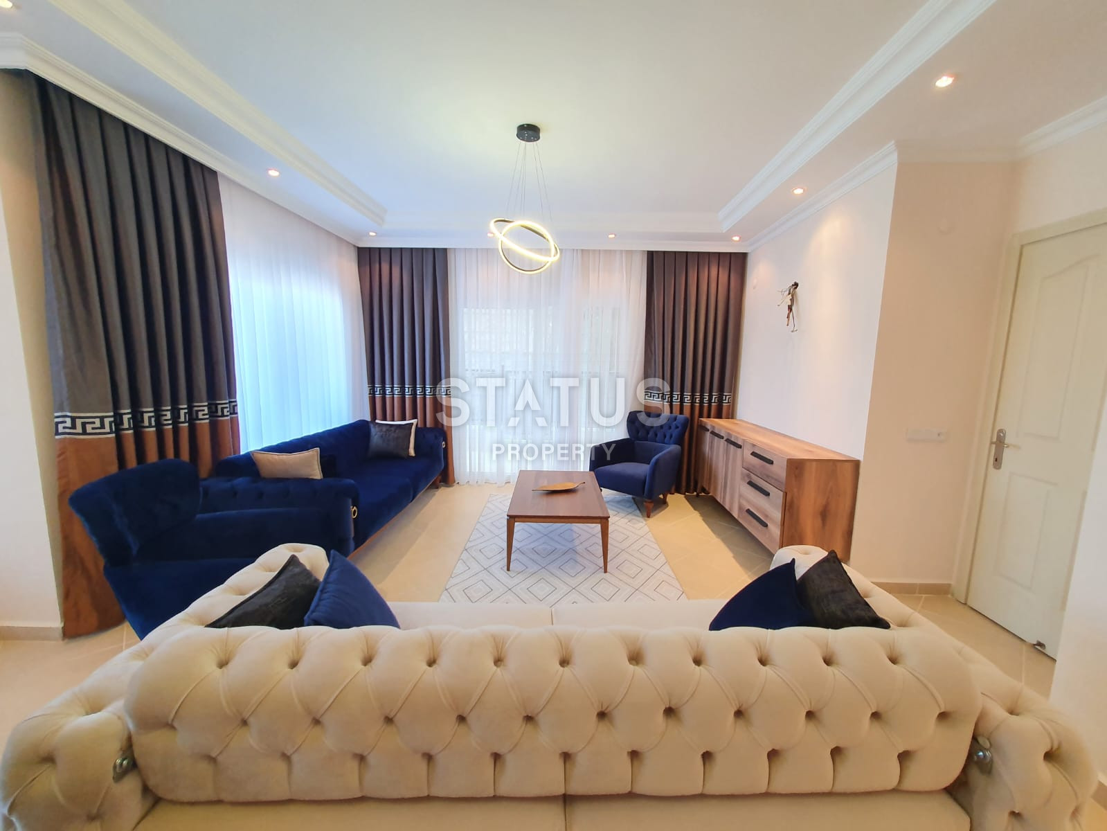 Трёхкомнатная квартира с садом в Махмутларе.130м2 фото 16