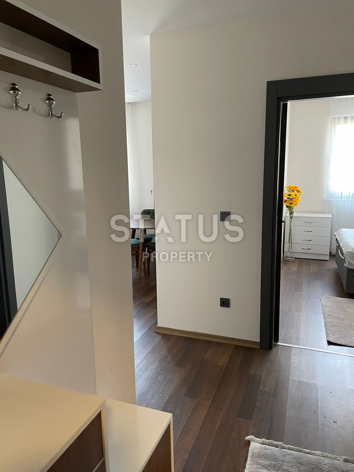 Меблированные апартаменты 1+1 в ЖК гостиничного типа в Махмутларе. 64м2 фото 6