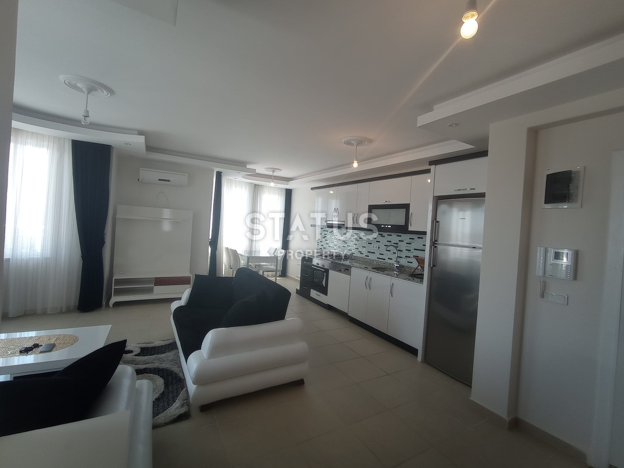 Spacious 2+1 apartment in Mahmutlar with sea view. фото 3