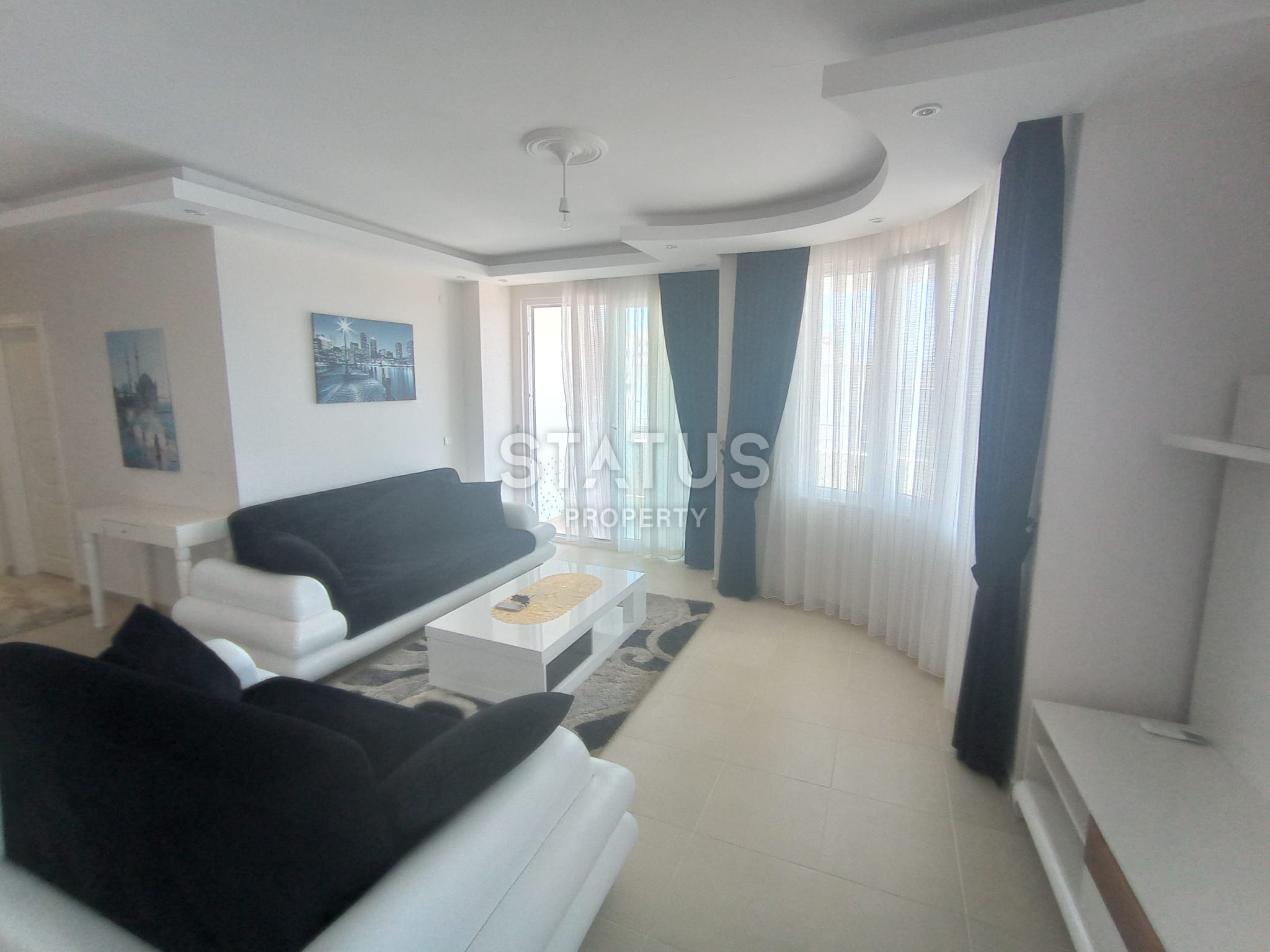 Spacious 2+1 apartment in Mahmutlar with sea view. фото 4