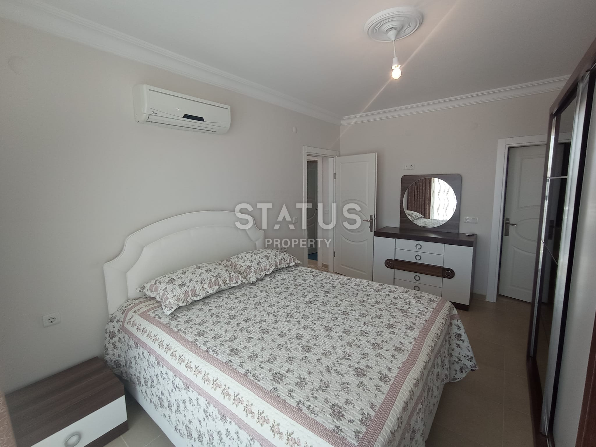 Spacious 2+1 apartment in Mahmutlar with sea view. фото 10