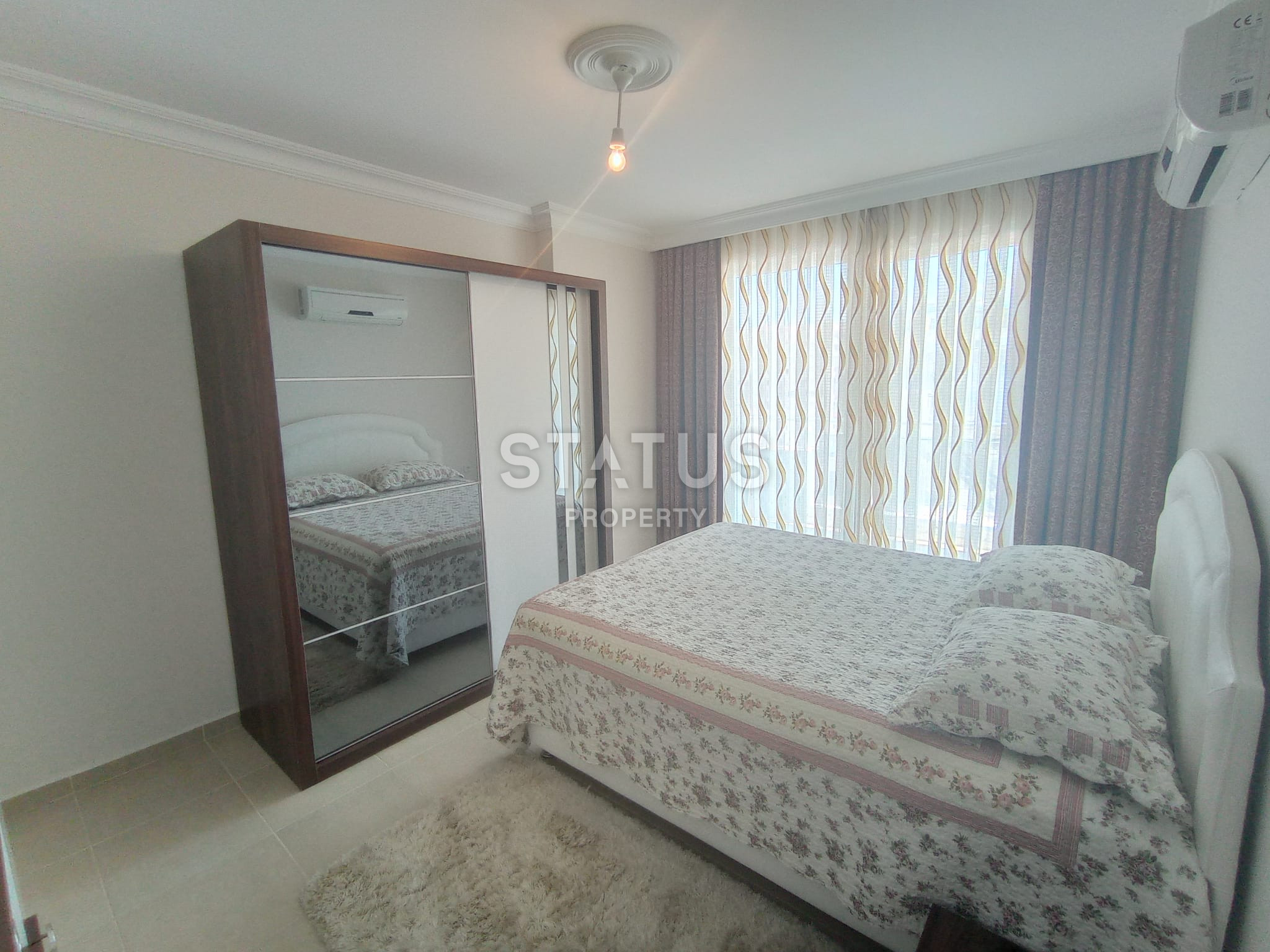 Spacious 2+1 apartment in Mahmutlar with sea view. фото 12