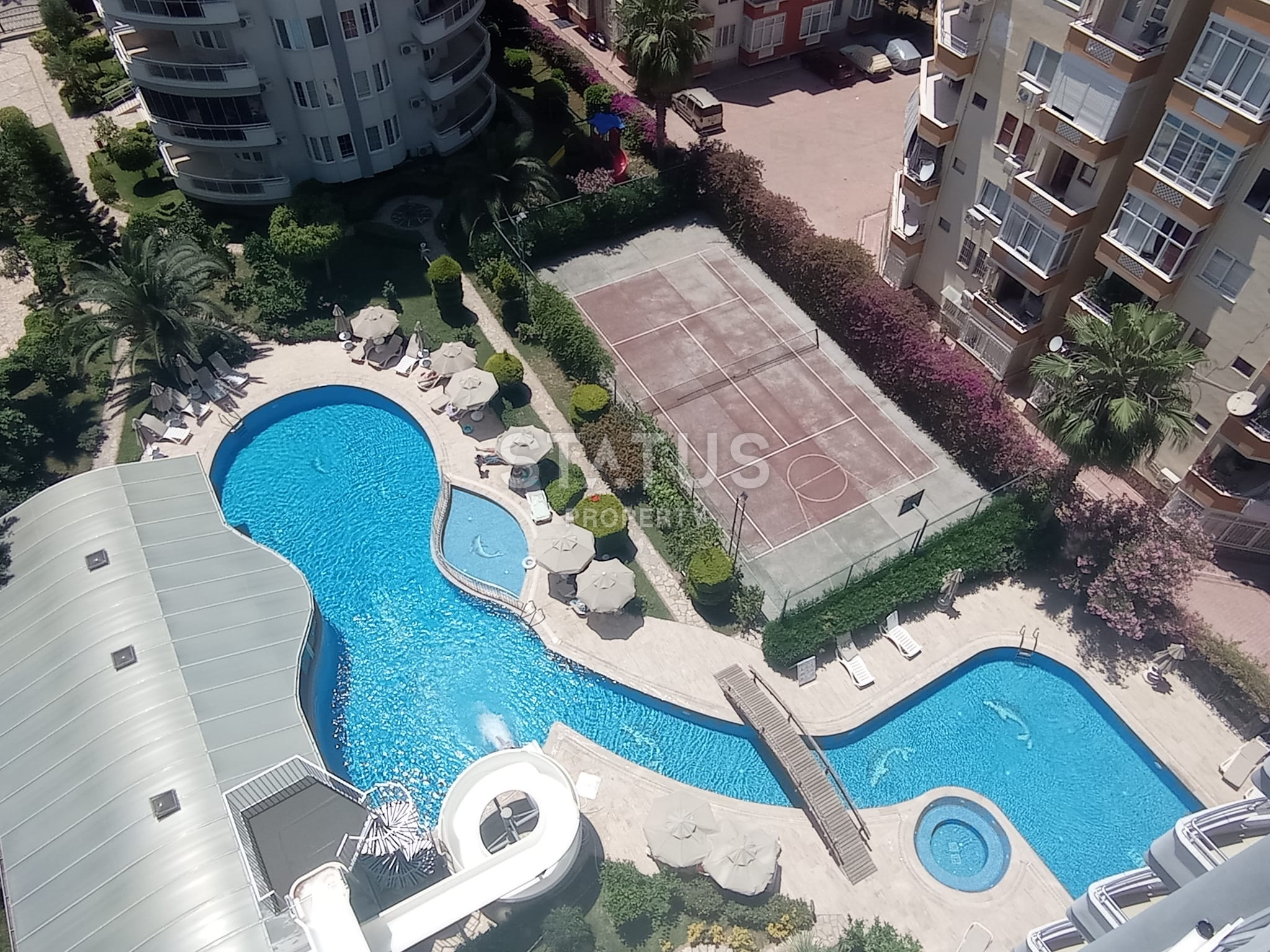 Spacious 2+1 apartment in Mahmutlar with sea view. фото 24