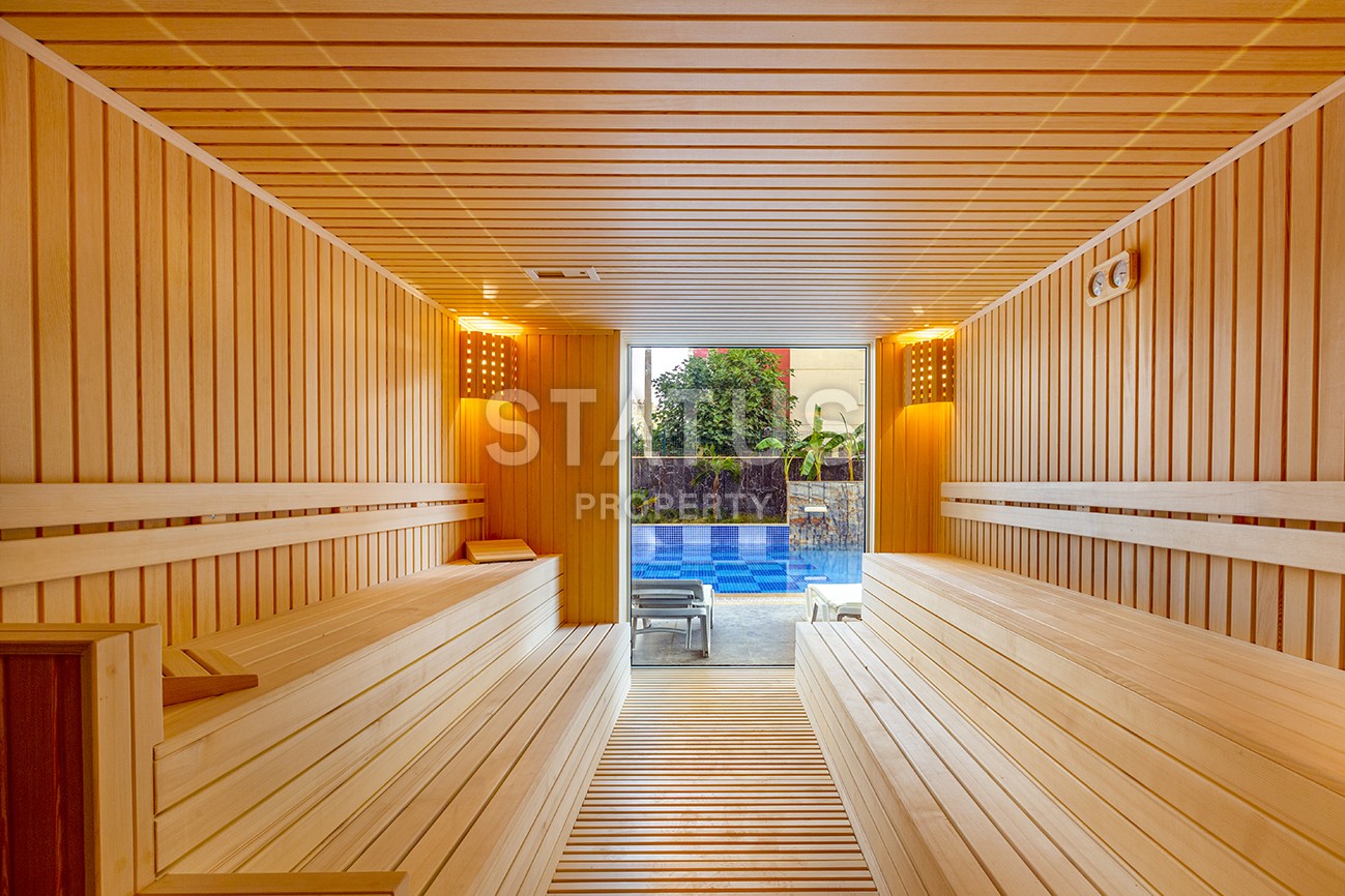 Две квартиры 3+1 с шикарным ремонтом в Махмутларе, 178 кв. м. фото 24