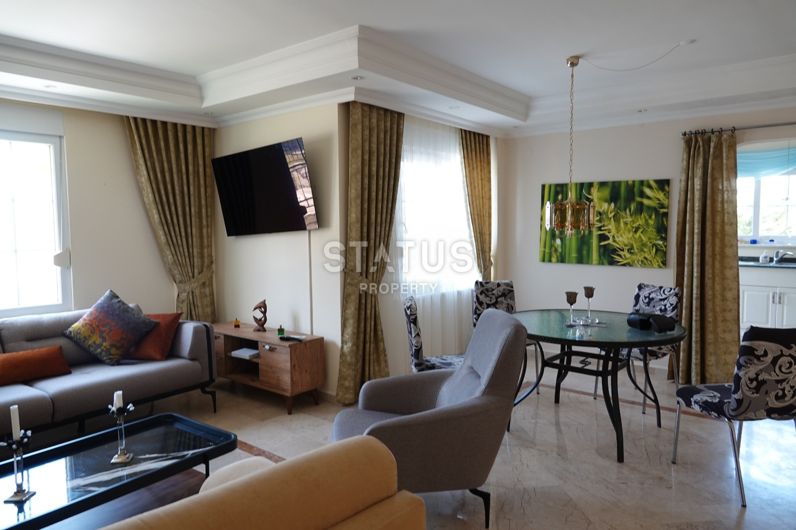 Three-level villa 6+2 in Bektaşe. 220m2 +100m2 фото 7