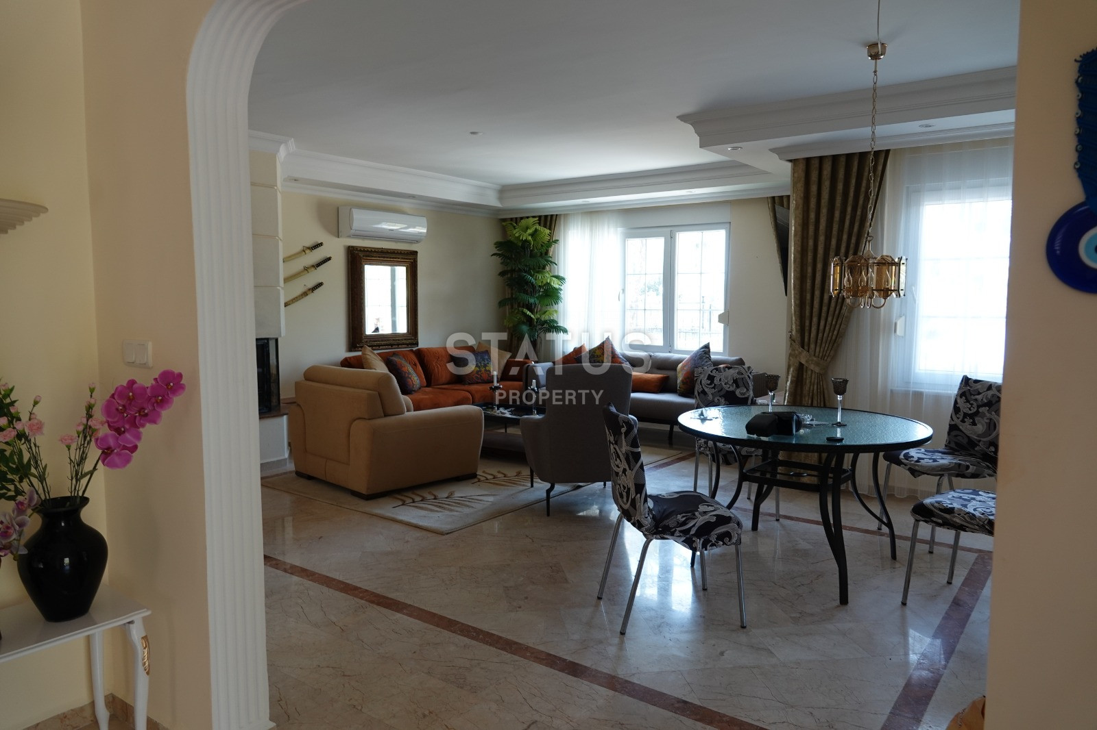 Three-level villa 6+2 in Bektaşe. 220m2 +100m2 фото 8