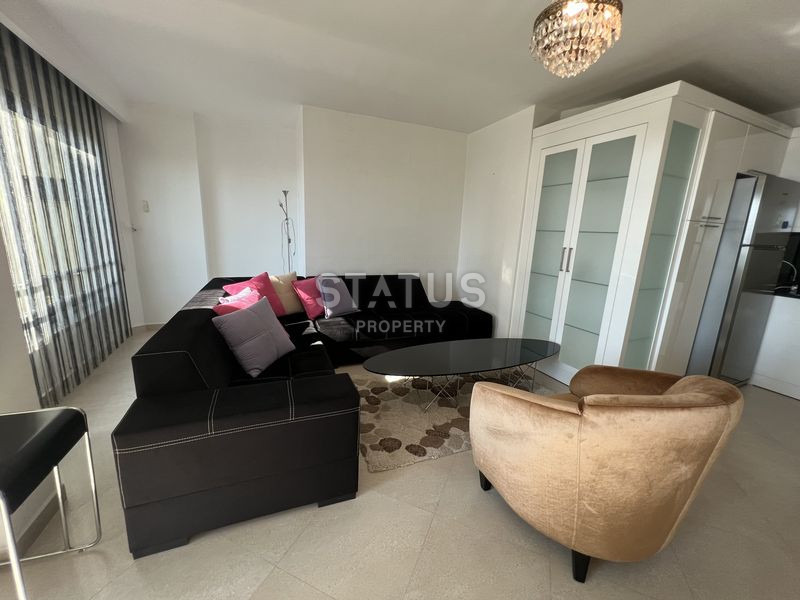 Квартира 2+1 с видом на море и крепость Алании, в 25 м от моря в районе Оба, 82 м2 фото 4