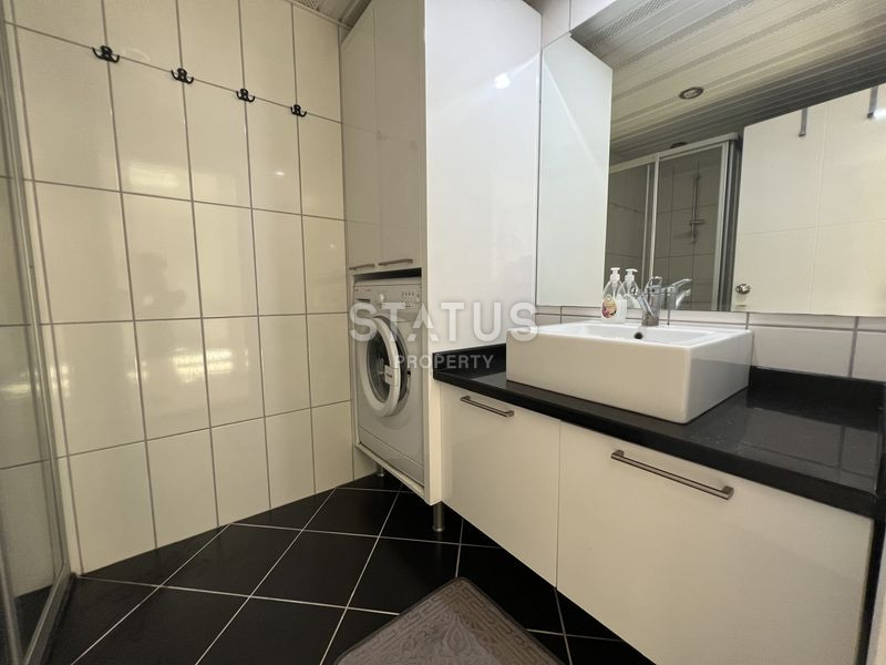 Квартира 2+1 с видом на море и крепость Алании, в 25 м от моря в районе Оба, 82 м2 фото 8