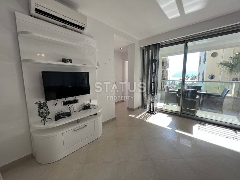 Квартира 2+1 с видом на море и крепость Алании, в 25 м от моря в районе Оба, 82 м2 фото 13