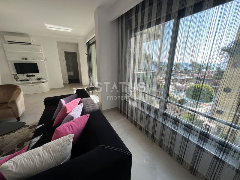 Квартира 2+1 с видом на море и крепость Алании, в 25 м от моря в районе Оба, 82 м2 фото 15