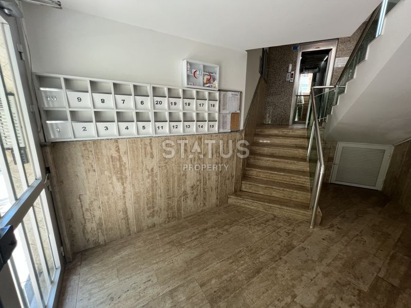 Квартира 2+1 с видом на море и крепость Алании, в 25 м от моря в районе Оба, 82 м2 фото 21