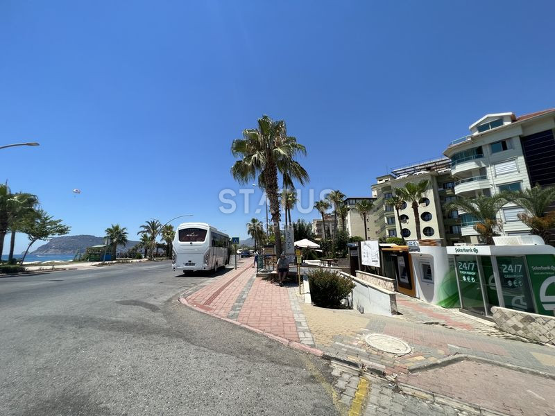 Квартира 2+1 с видом на море и крепость Алании, в 25 м от моря в районе Оба, 82 м2 фото 23