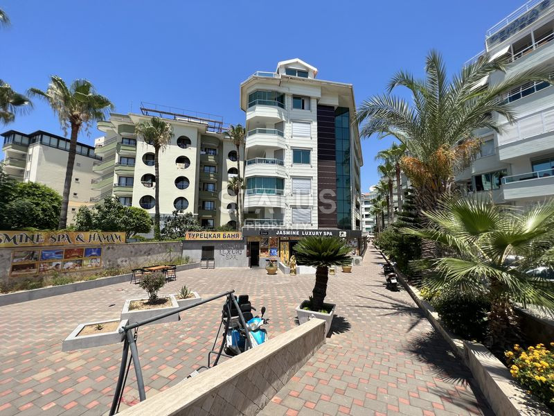 Квартира 2+1 с видом на море и крепость Алании, в 25 м от моря в районе Оба, 82 м2 фото 27