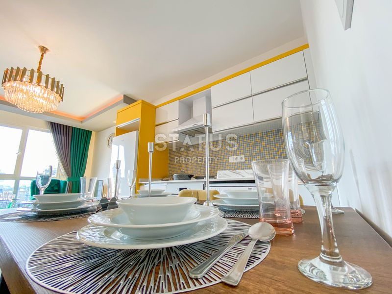 Furnished apartment in a luxury complex in the center of Mahmutlar. 65m2 фото 3