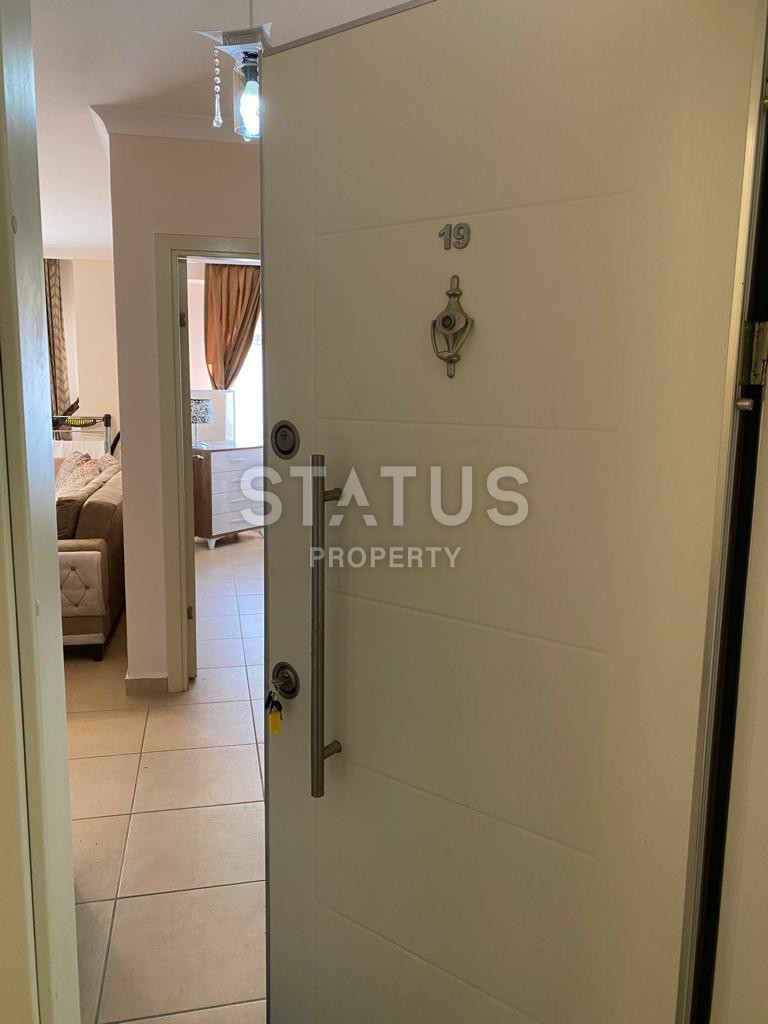 Spacious furnished 1+1 apartment in a complex with infrastructure in Mahmutlar. 65m2 фото 3