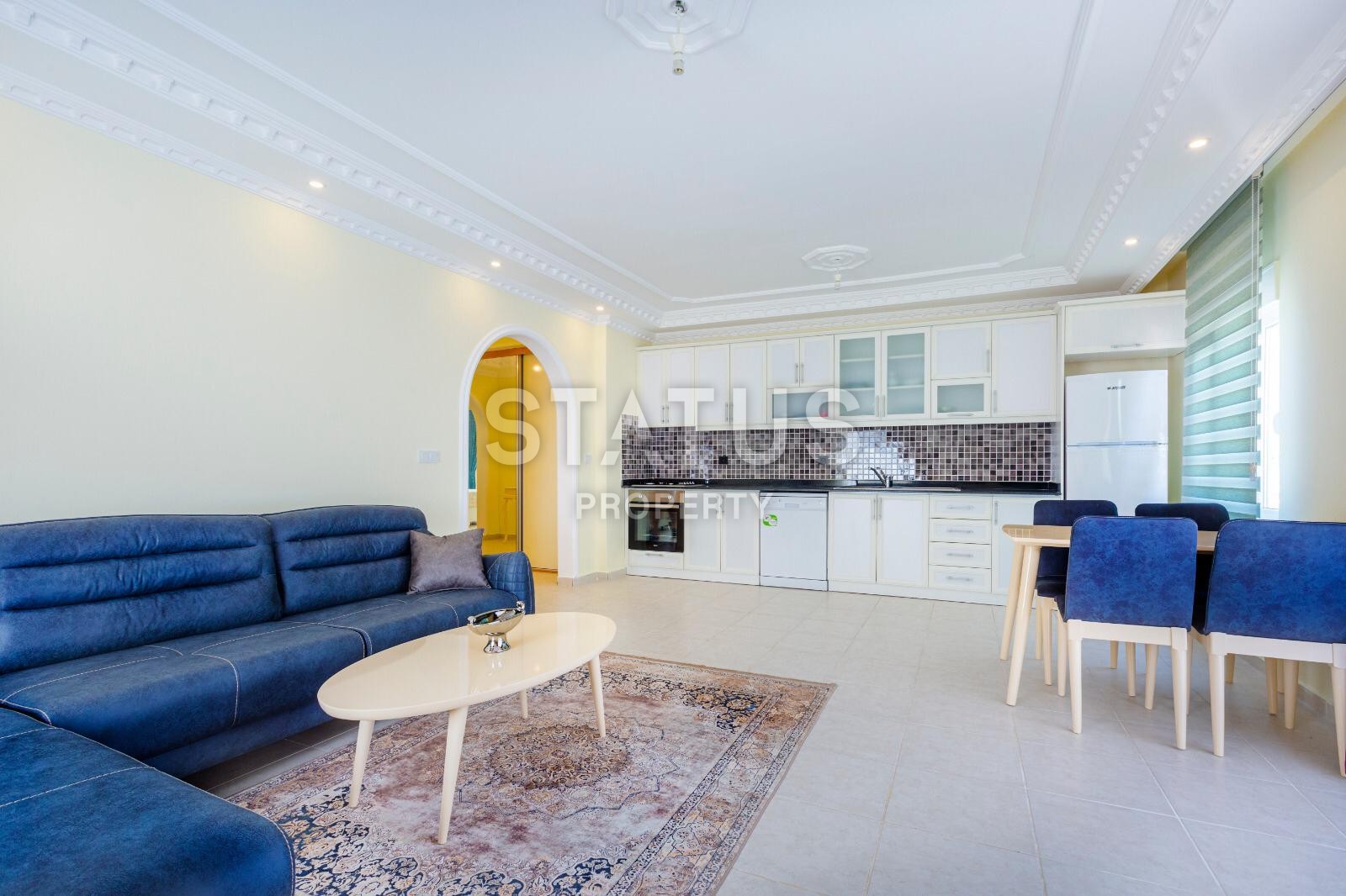 Меблированные апартаменты с прямым видом на море и горы, 130 м2. фото 5