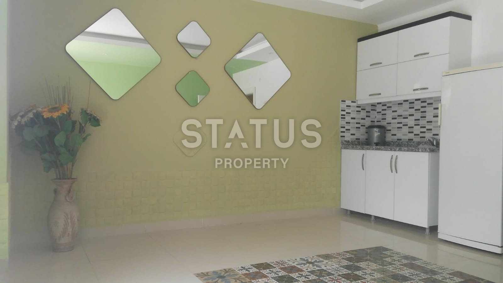 Просторная двухкомнатная квартира в комплексе с бассейном, 75 м2 фото 11