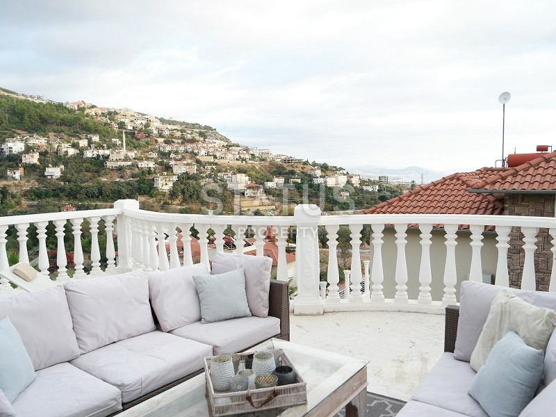 Двухуровневая вилла в Алании, с мебелью, бассейн, 170 м2 фото 15