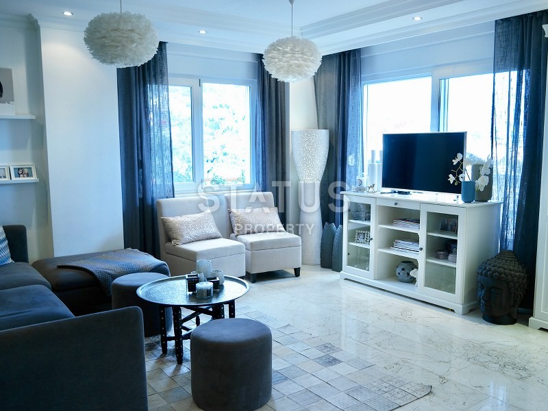 Двухуровневая вилла в Алании, с мебелью, бассейн, 170 м2 фото 5