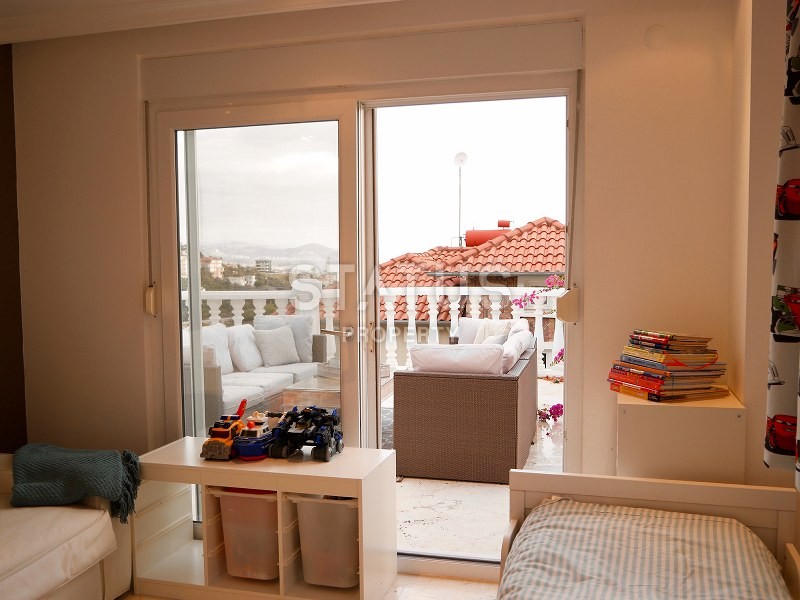 Двухуровневая вилла в Алании, с мебелью, бассейн, 170 м2 фото 12