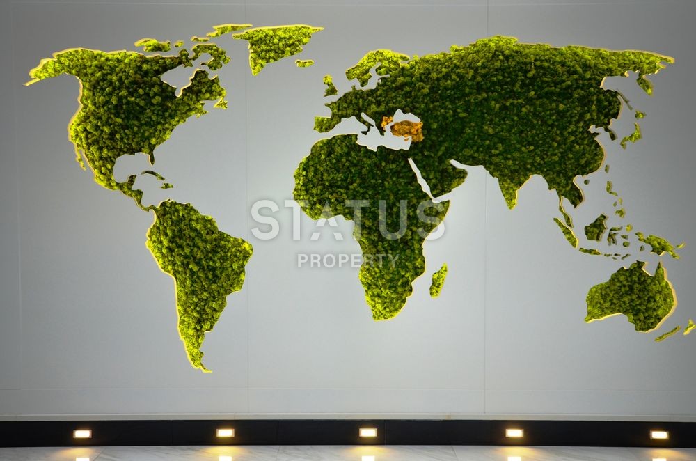 Квартиры в элитном комплексе на первой береговой линии в Махмутларе. фото 11