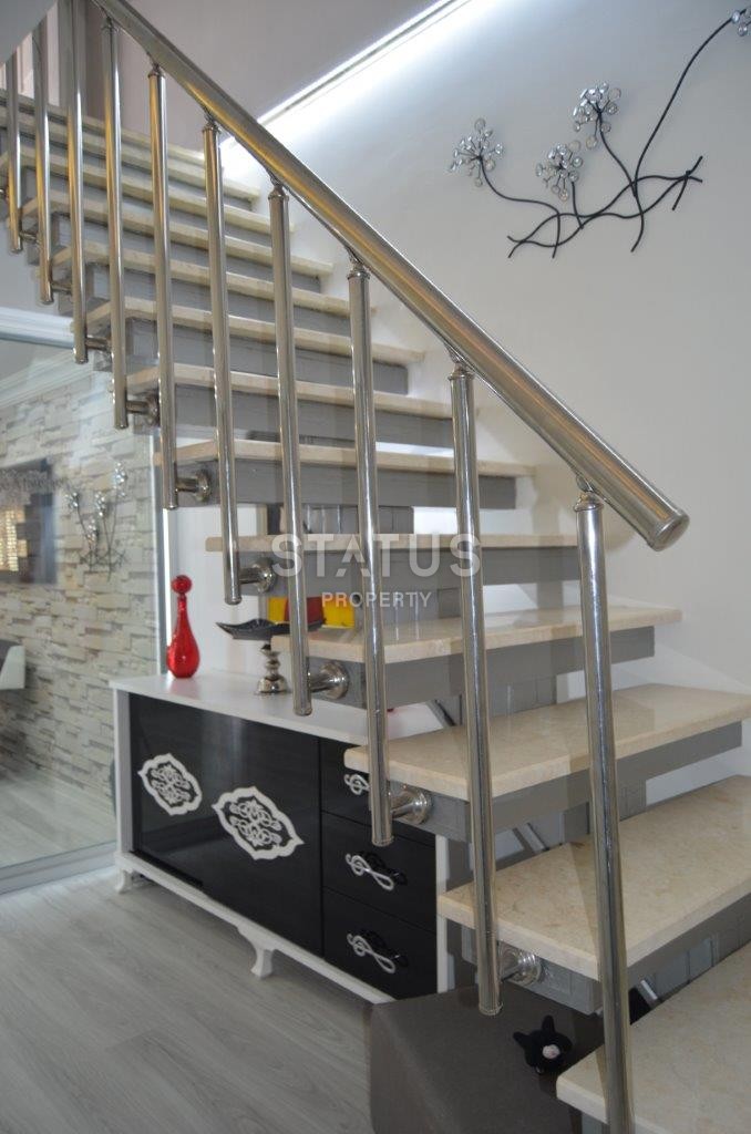 Большой меблированный дуплекс 4+1 в Махмутларе Алания, до моря 50 м, 195 м2 фото 24