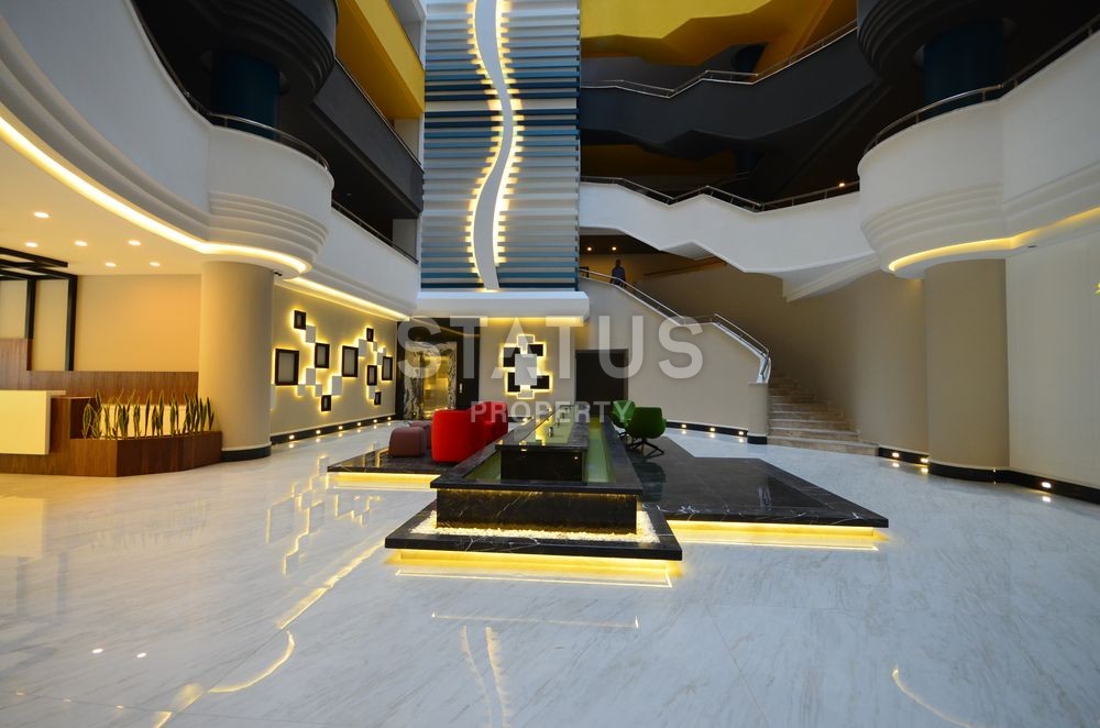 Квартиры в элитном комплексе на первой береговой линии в Махмутларе. фото 15